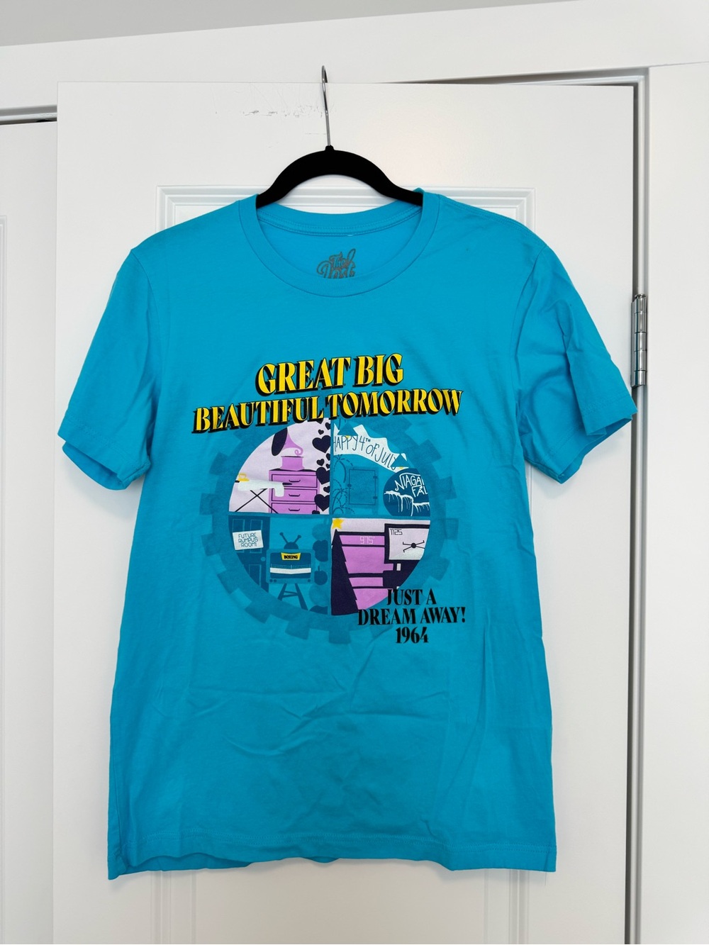 The Lost Bros Great Big Beautiful Tomorrow Graphic Tee - Blue